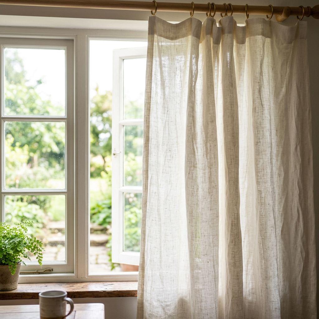 After Curtain Cleaning