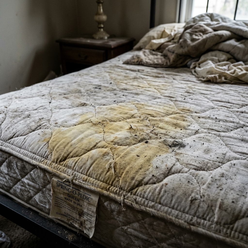 Before Mattress Cleaning